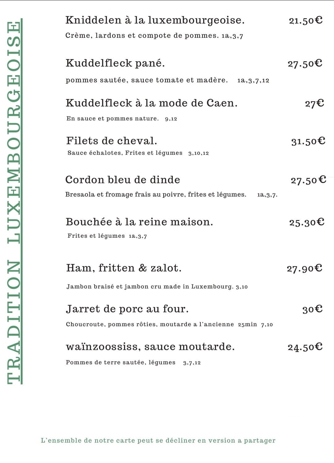 Menu Page 4