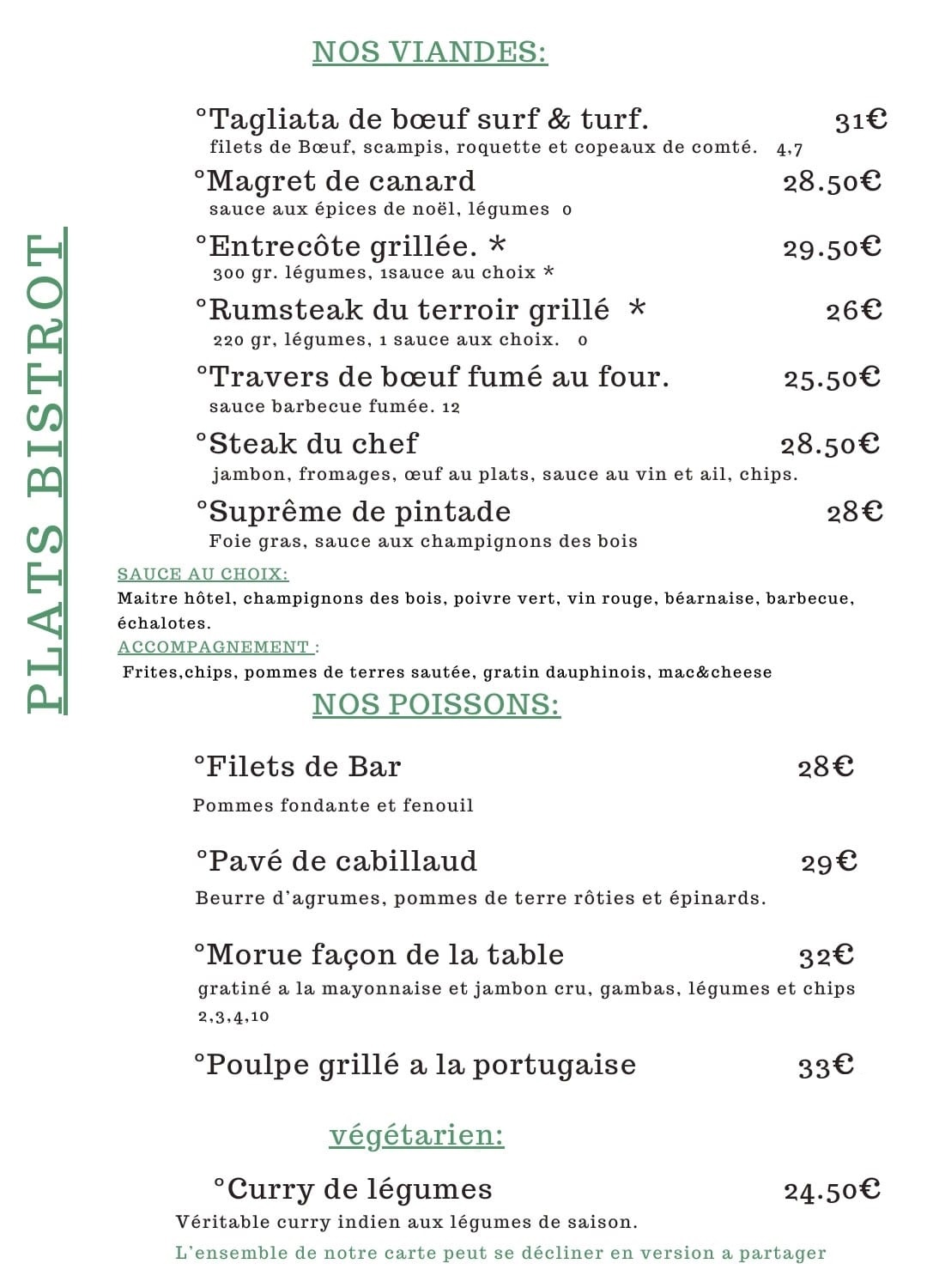 Menu Page 6