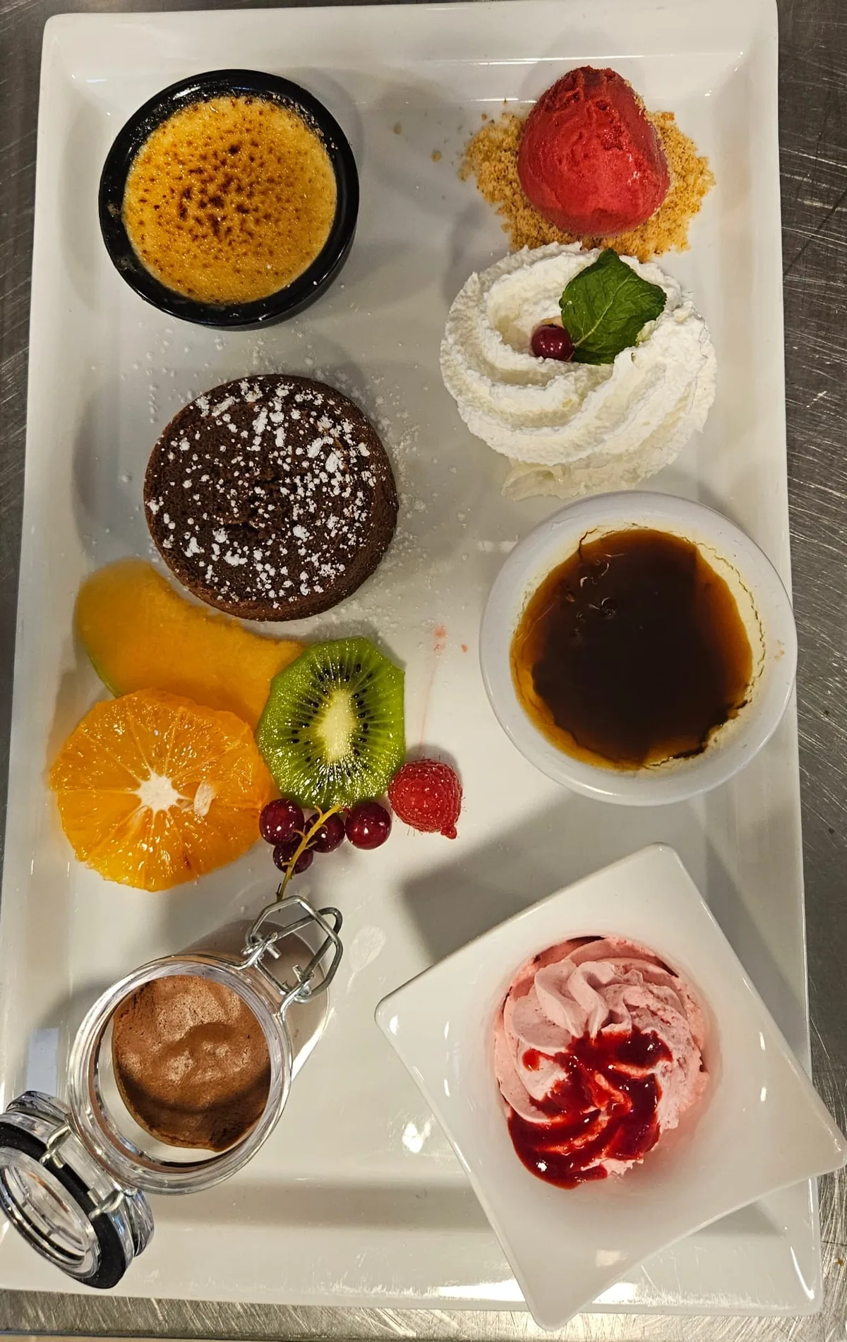 Café gourmand et ses desserts